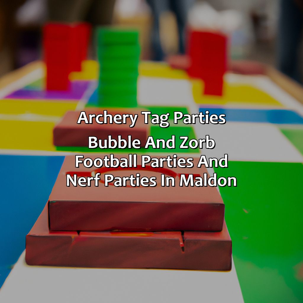 Archery Tag parties, Bubble and Zorb Football parties, and Nerf Parties in Maldon,