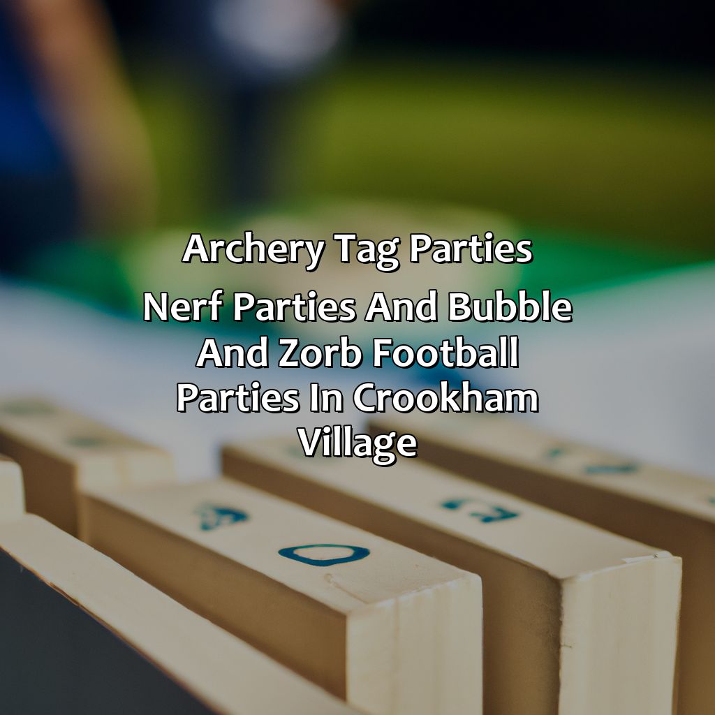 Archery Tag parties, Nerf Parties, and Bubble and Zorb Football parties in Crookham Village,