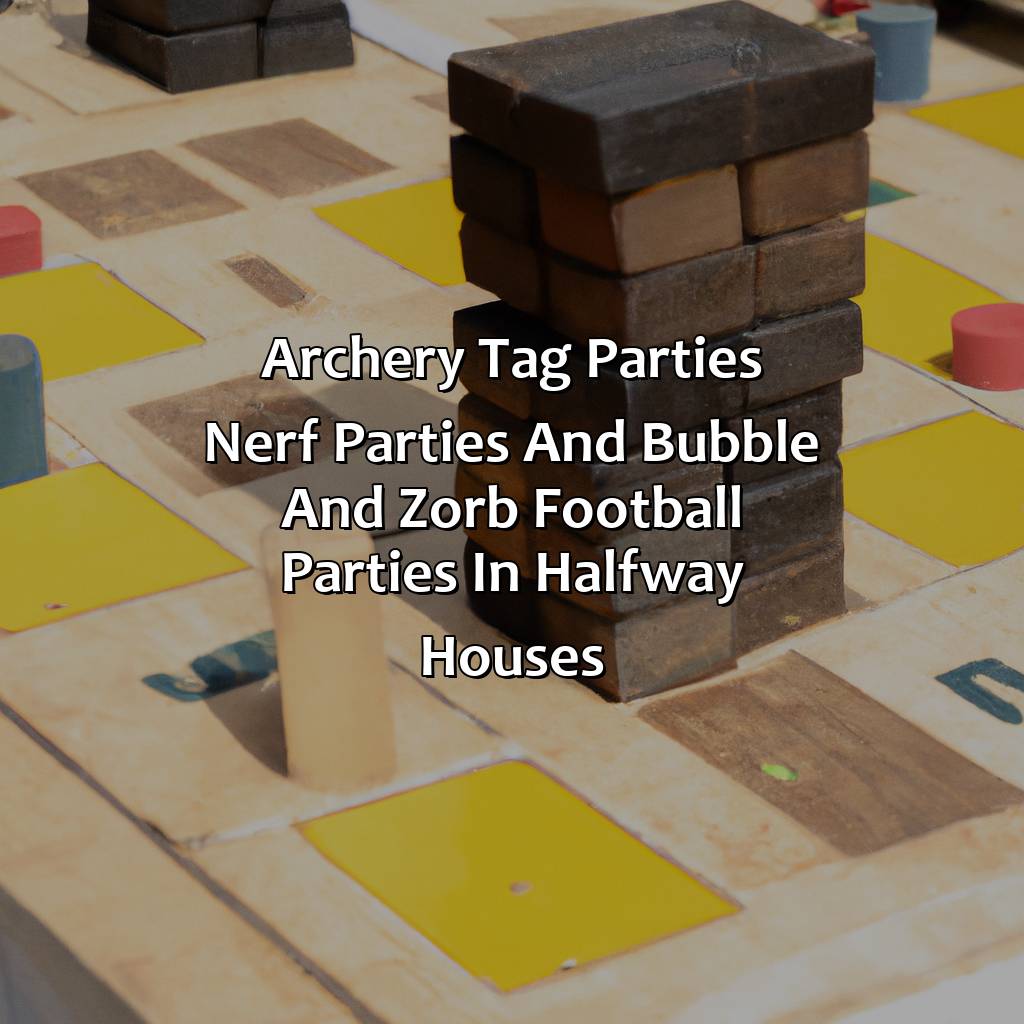 Archery Tag parties, Nerf Parties, and Bubble and Zorb Football parties in Halfway Houses,
