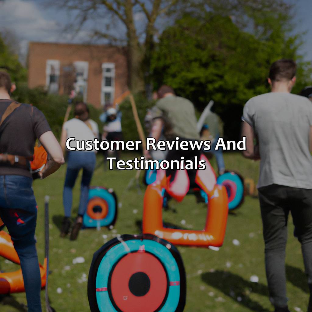 Customer Reviews And Testimonials  - Archery Tag Parties, Nerf Parties, And Bubble And Zorb Football Parties In Wivenhoe, 