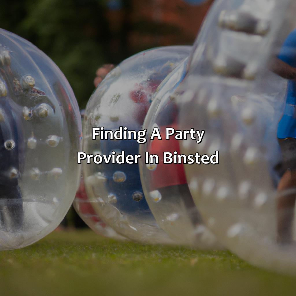 Finding A Party Provider In Binsted  - Bubble And Zorb Football Parties, Archery Tag Parties, And Nerf Parties In Binsted, 