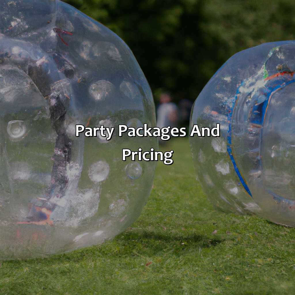 Party Packages And Pricing  - Bubble And Zorb Football Parties, Archery Tag Parties, And Nerf Parties In Rotherwick, 