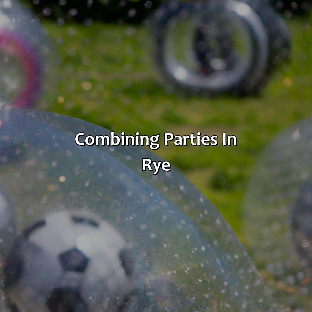 Combining Parties In Rye  - Bubble And Zorb Football Parties, Archery Tag Parties, And Nerf Parties In Rye, 