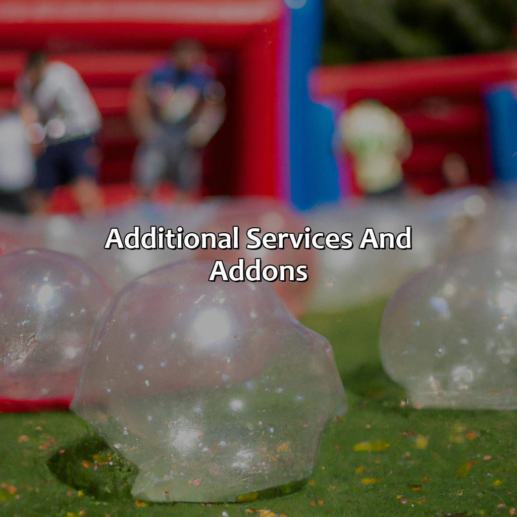 Additional Services And Add-Ons  - Bubble And Zorb Football Parties, Archery Tag Parties, And Nerf Parties In Southborough, 