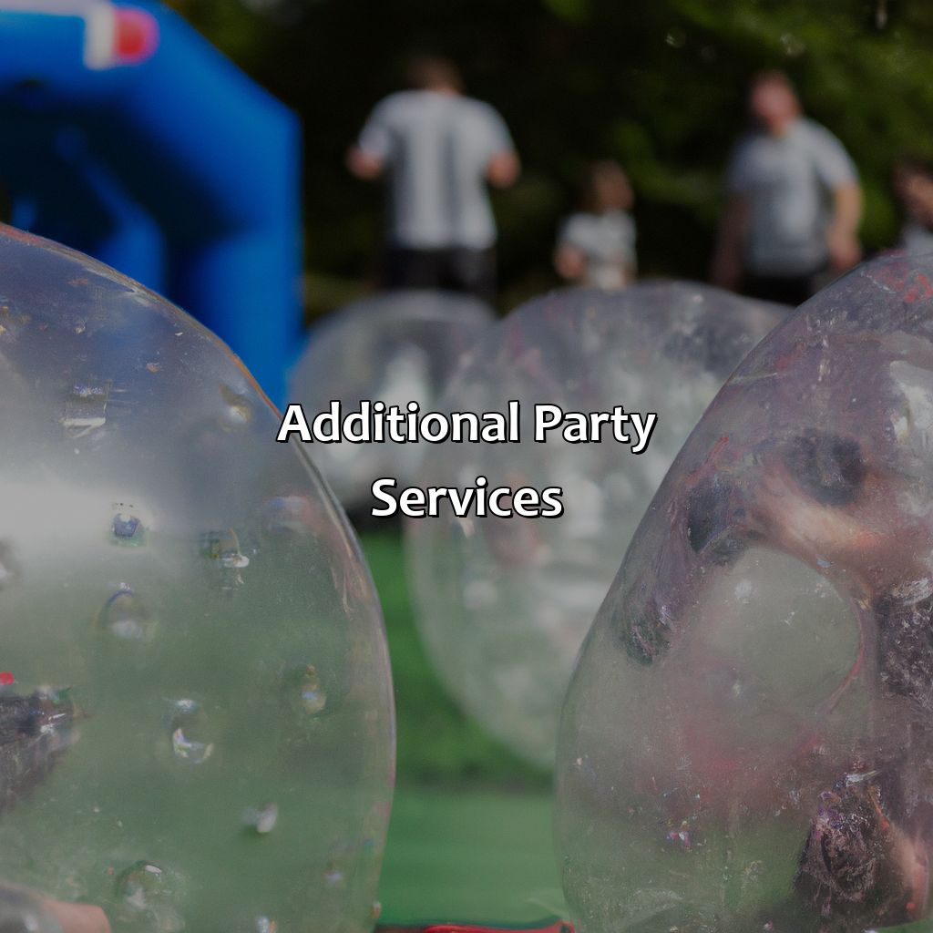 Additional Party Services  - Bubble And Zorb Football Parties, Nerf Parties, And Archery Tag Parties In Tenterden, 