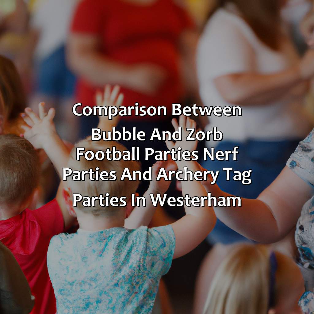 Comparison Between Bubble And Zorb Football Parties, Nerf Parties, And Archery Tag Parties In Westerham  - Bubble And Zorb Football Parties, Nerf Parties, And Archery Tag Parties In Westerham, 