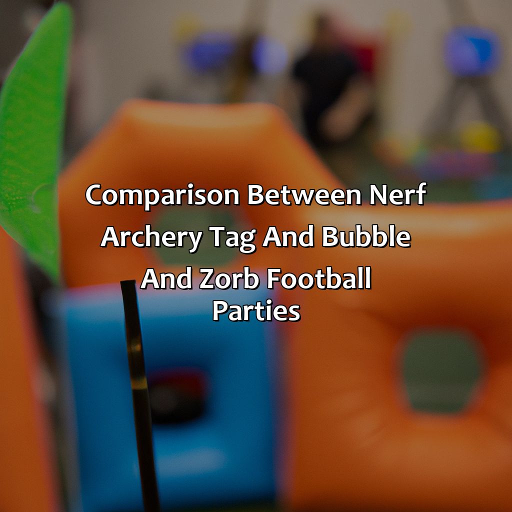 Comparison Between Nerf, Archery Tag, And Bubble And Zorb Football Parties  - Nerf Parties, Archery Tag Parties, And Bubble And Zorb Football Parties In Brentwood, 