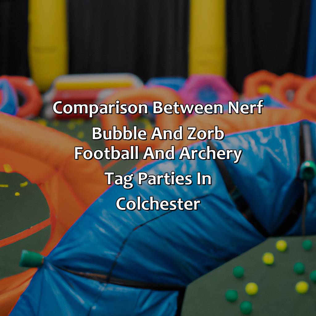 Comparison Between Nerf, Bubble And Zorb Football And Archery Tag Parties In Colchester  - Nerf Parties, Bubble And Zorb Football Parties, And Archery Tag Parties In Colchester, 