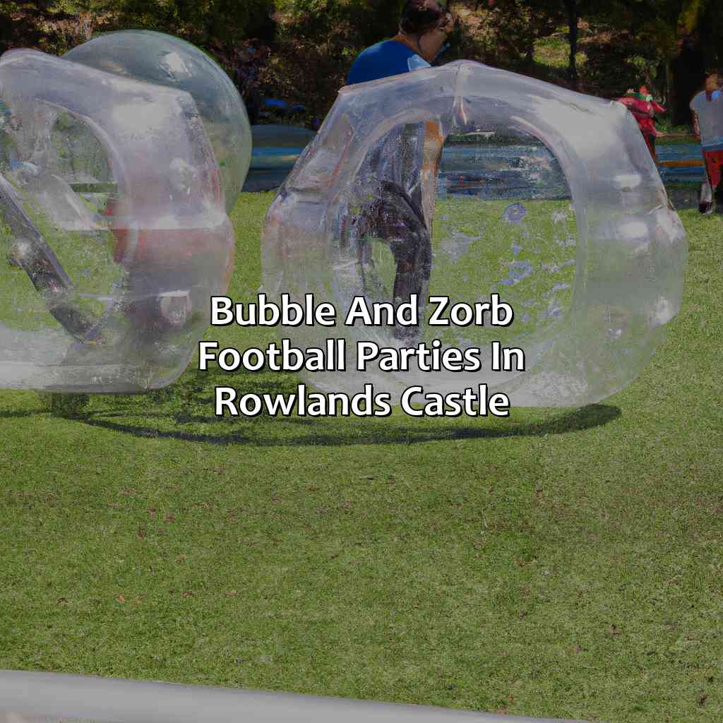 Bubble And Zorb Football Parties In Rowland